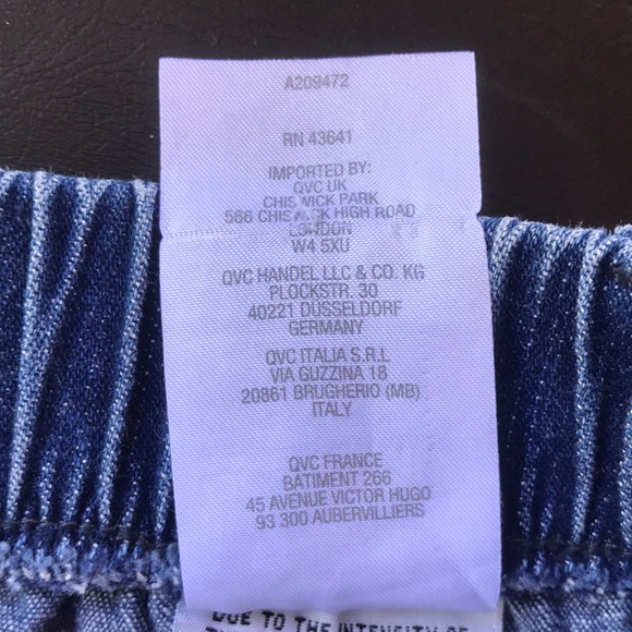 Denim & Company Stretch Jean Jeggings. Size Large Petite. - Picture 5 of 8